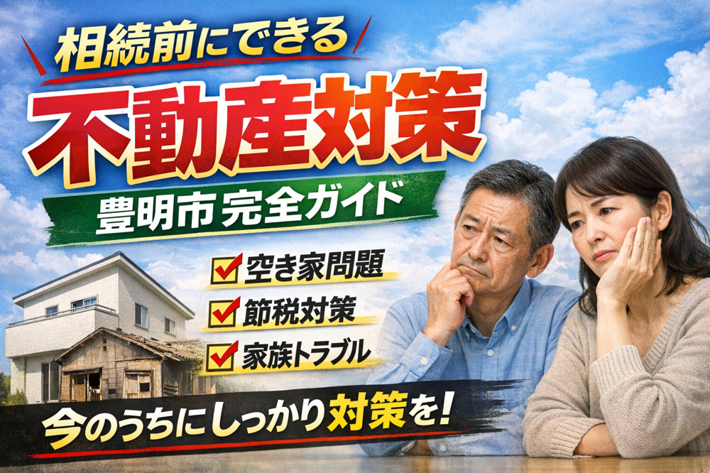 【2026年版】相続前にできる不動産対策｜豊明市で後悔しないための完全ガイドの画像
