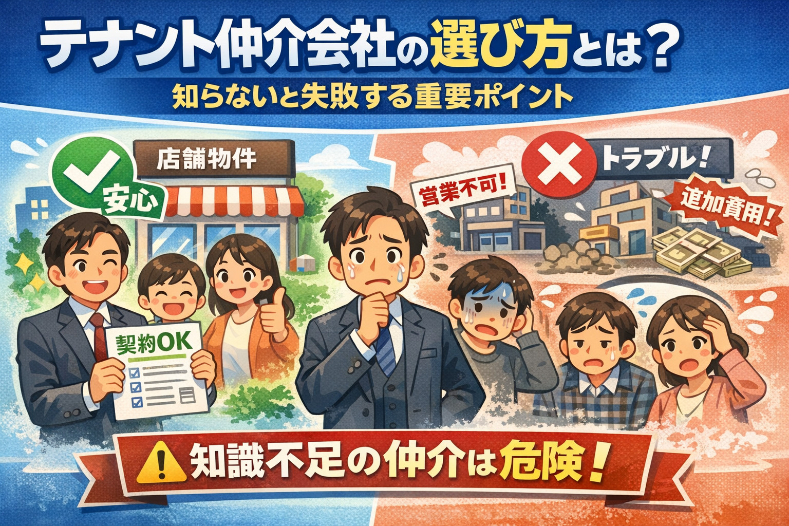テナント仲介会社の選び方とは？ 知らないと失敗する重要ポイントの画像