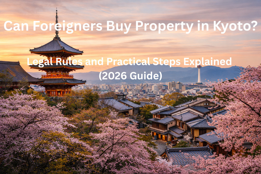 Can Foreigners Buy Property in Kyoto? Legal Rules and Practical Steps Explained (2026 Guide)の画像