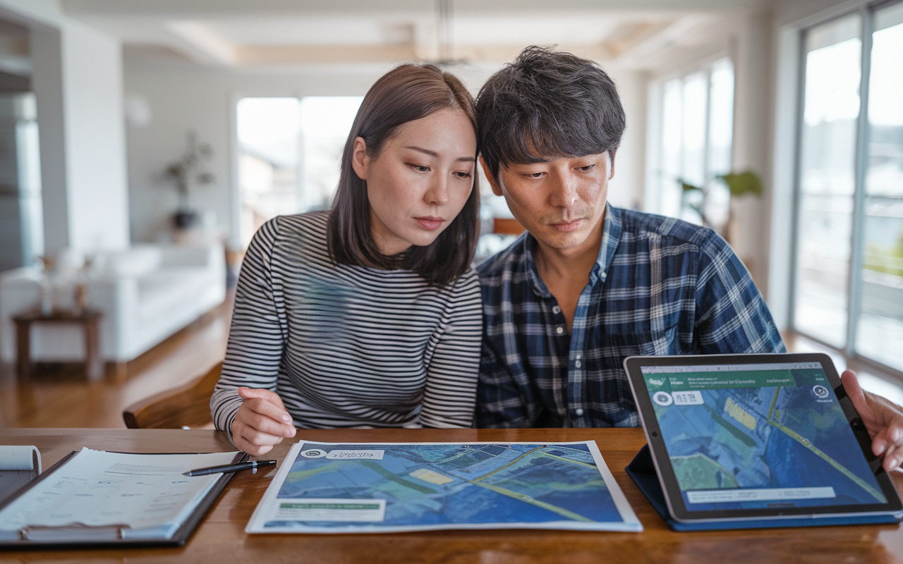 水戸市で新築戸建て検討中の方へ！那珂川桜川周辺の浸水履歴とハザードマップ確認術の画像