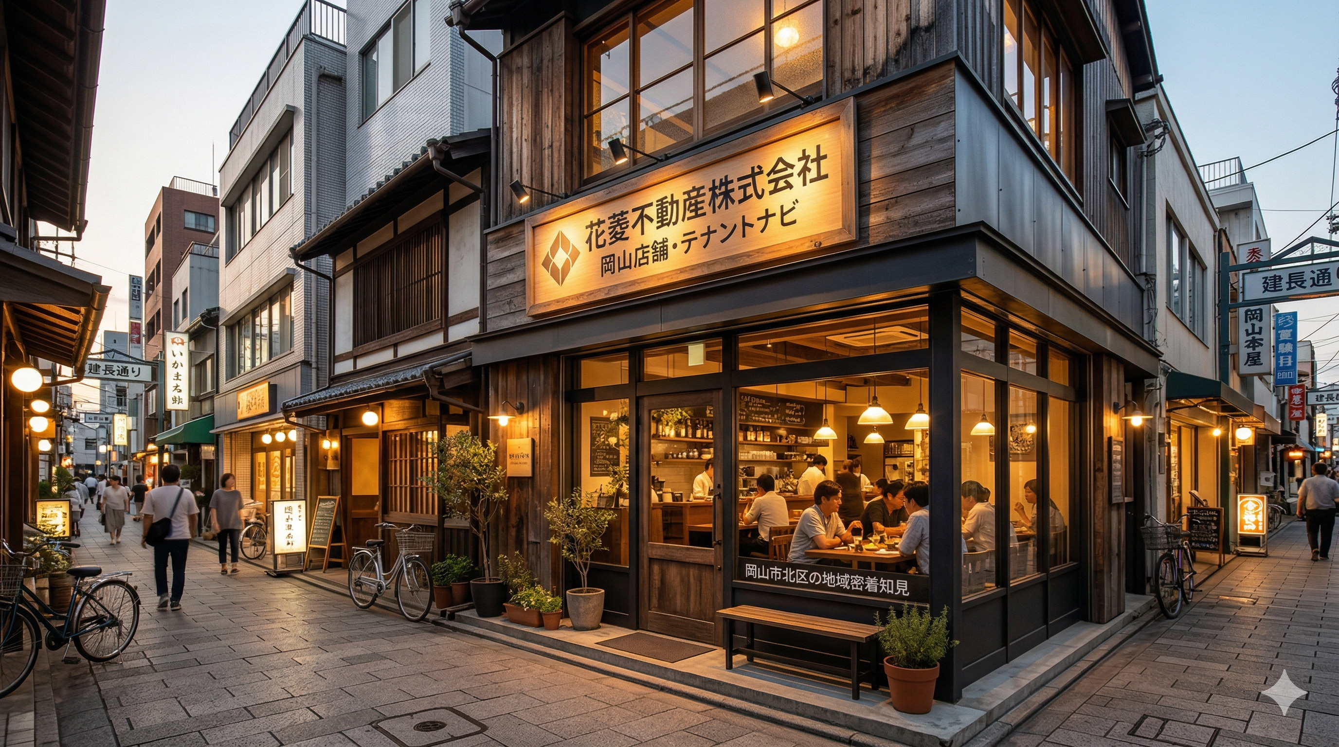 岡山市北区で10年以上続く店舗の「立地条件」に共通していることの画像