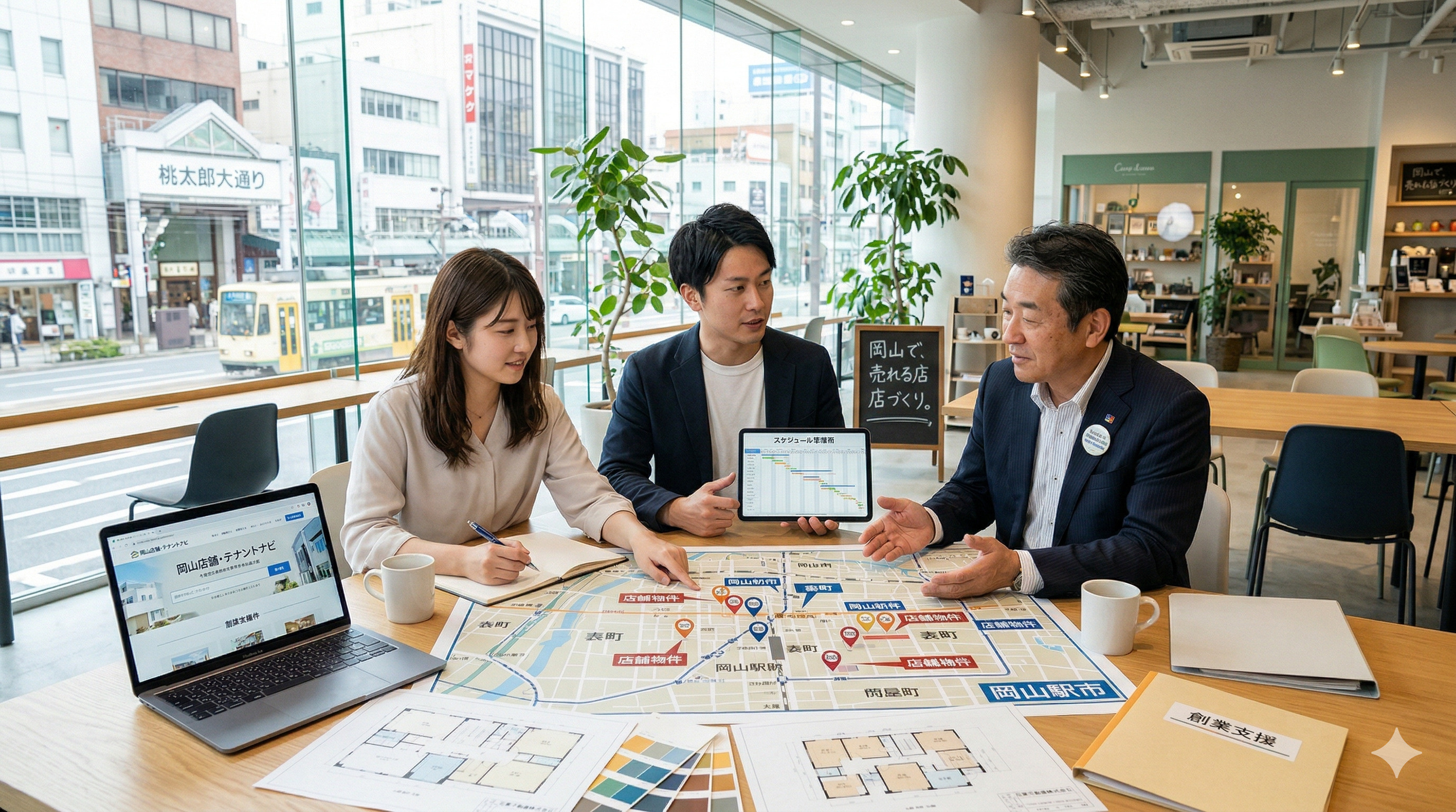岡山で店舗開業｜初心者が失敗しないための 物件選びとスケジュール管理術の画像