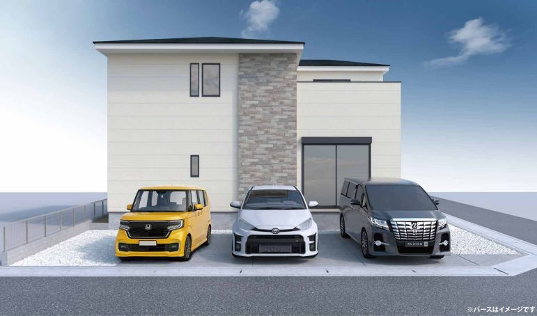 平塚市南金目で新築検討中の方へ！東南角地や駐車並列３台可も仲介手数料無料のフィールドホームズで探せるの画像