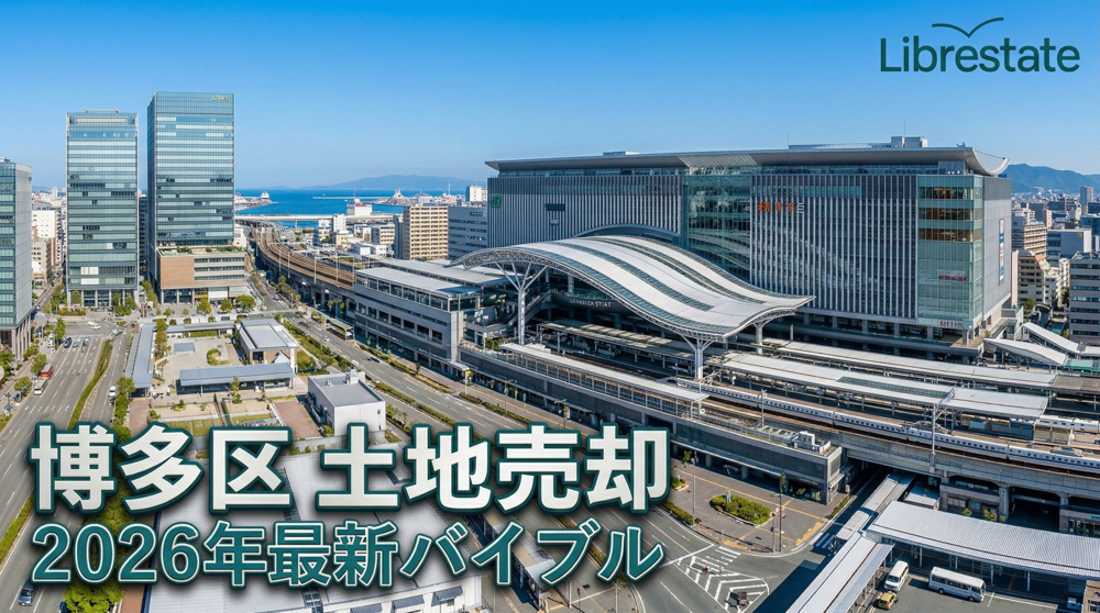 博多区の土地売却ガイド｜境界・解体・相場を2026年最新版で解説の画像