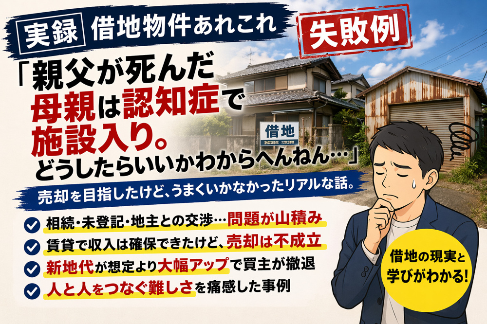 実録借地物件あれこれ（失敗例）の画像