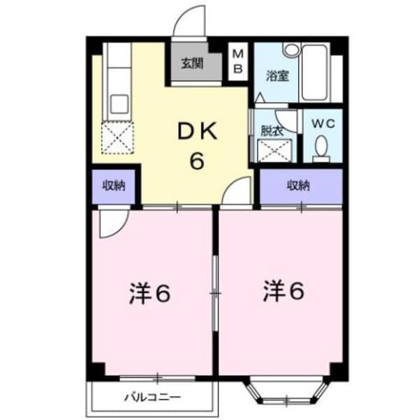 レジデンス名奈 間取り