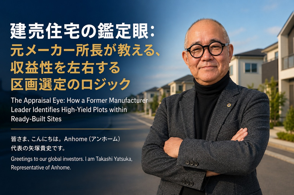 （2026年7月3日）③ 建売住宅の鑑定眼：元メーカー所長が教える、収益性を左右する区画選定のロジックの画像