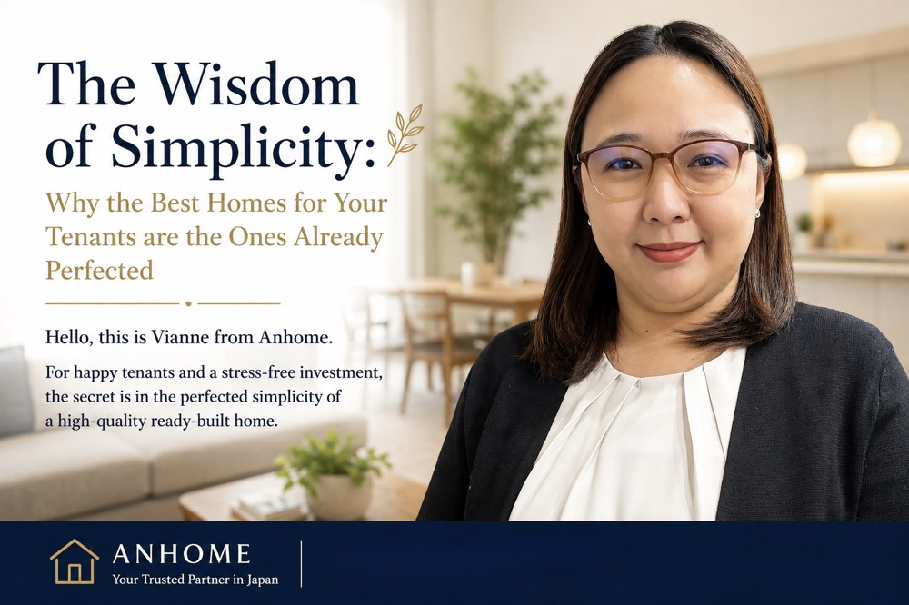 (July 5, 2026) The Wisdom of Simplicity: Why the Best Homes for Your Tenants are the Ones Already Perfected ️の画像