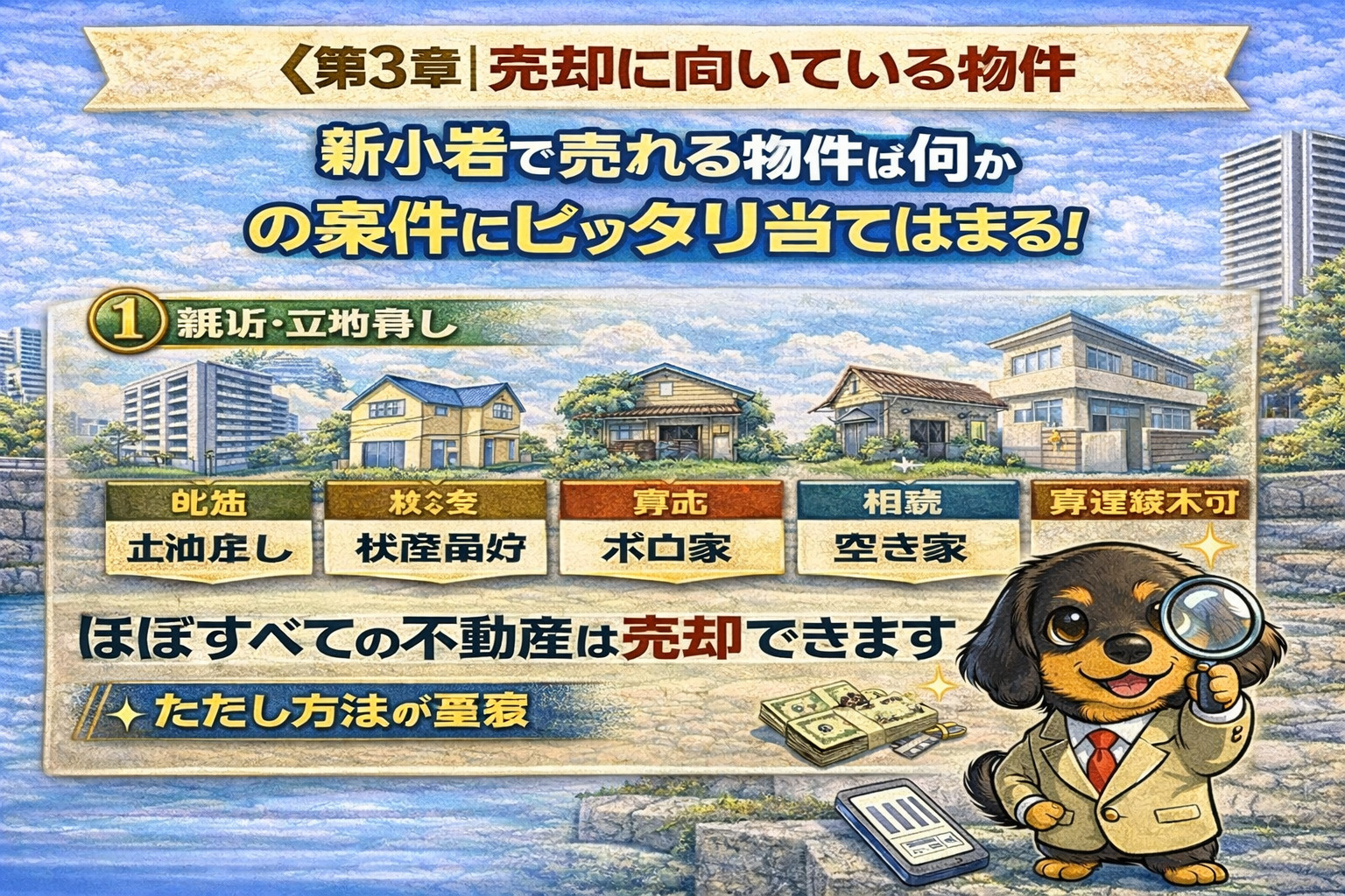 売却に向いている物件