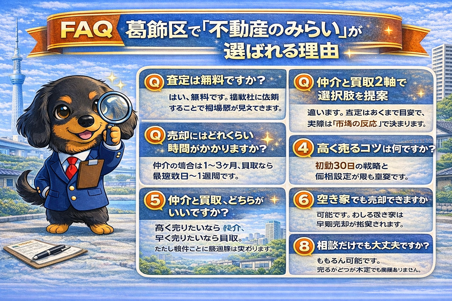 葛飾区 不動産売却 FAQ