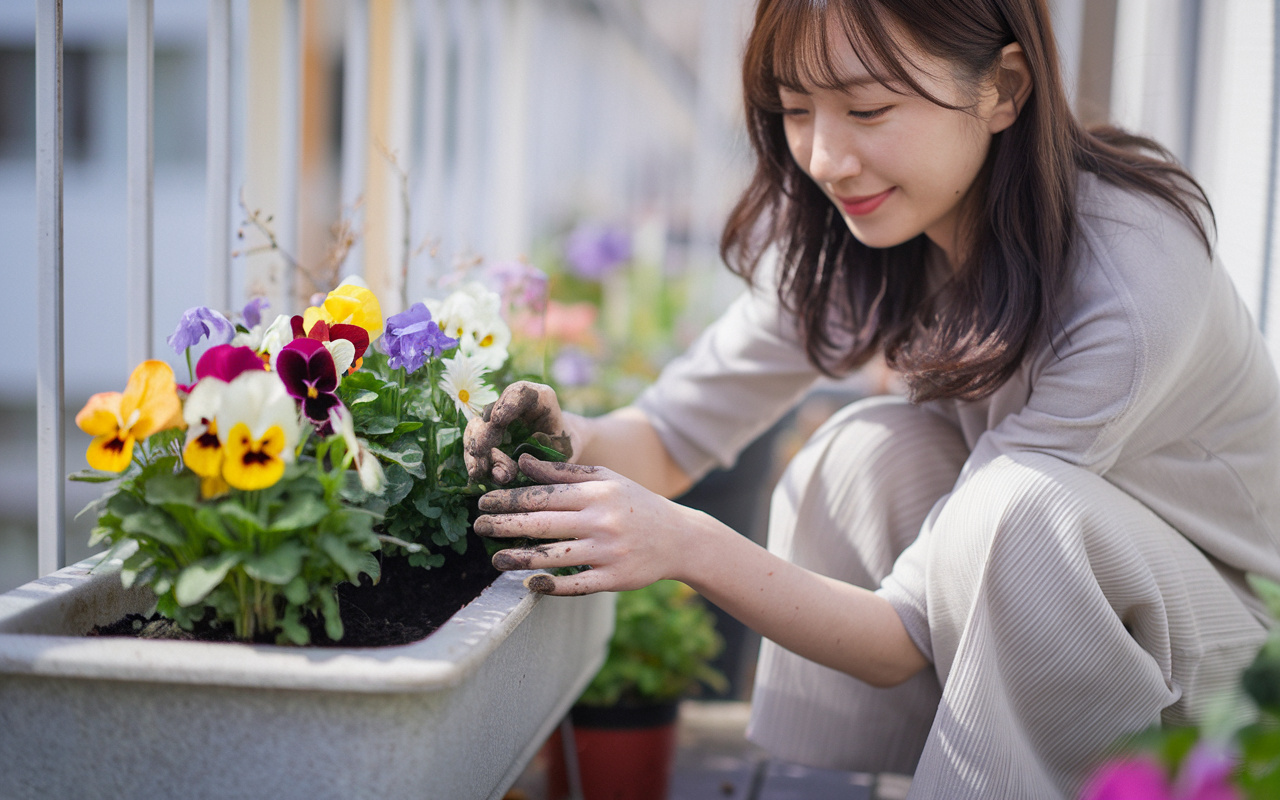 春の花で暮らしを彩る始め方は？  手軽に始められる初心者向けガーデニング術の画像