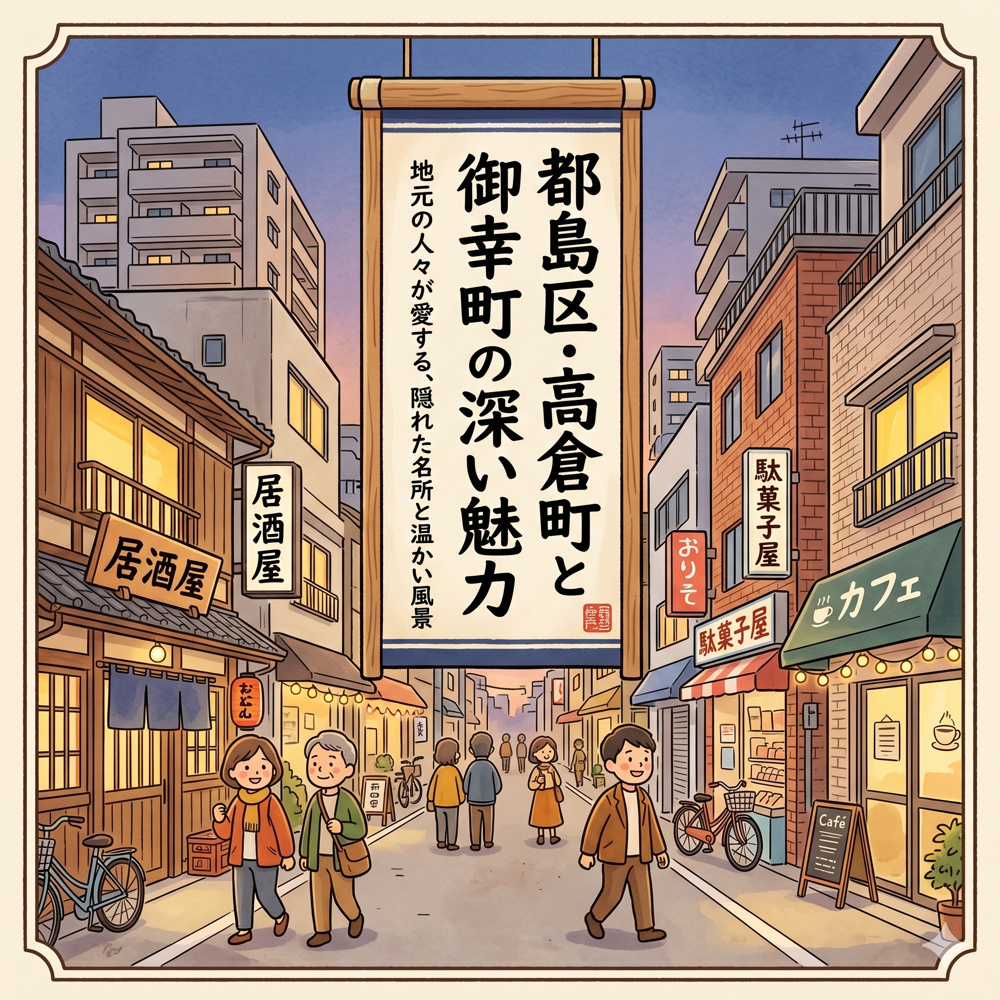 高倉町と御幸町の深い魅力の画像