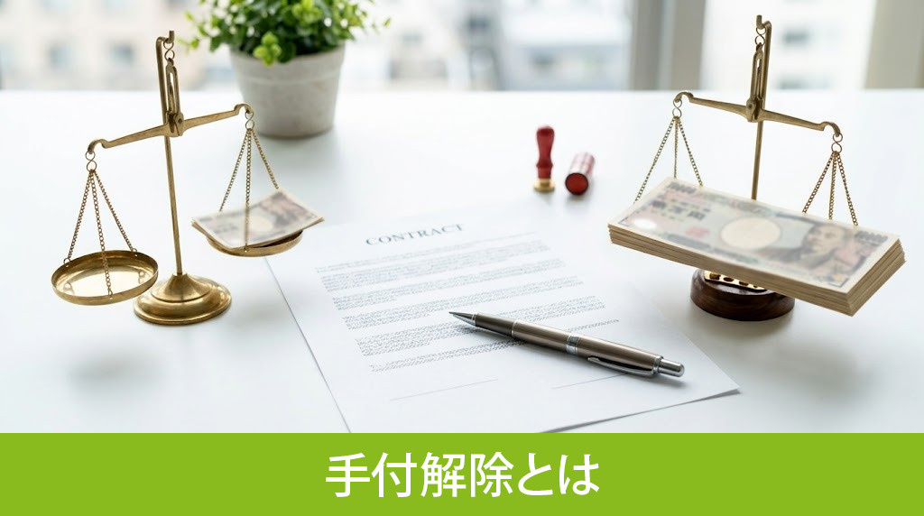 手付解除とは