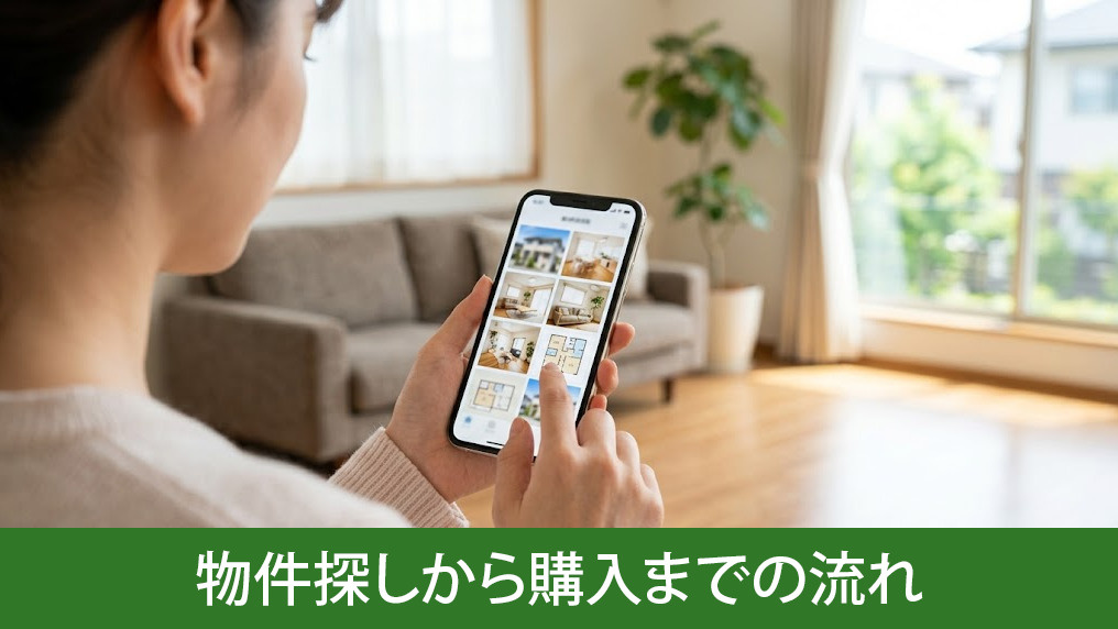 安心R住宅の物件探しから購入までの流れ