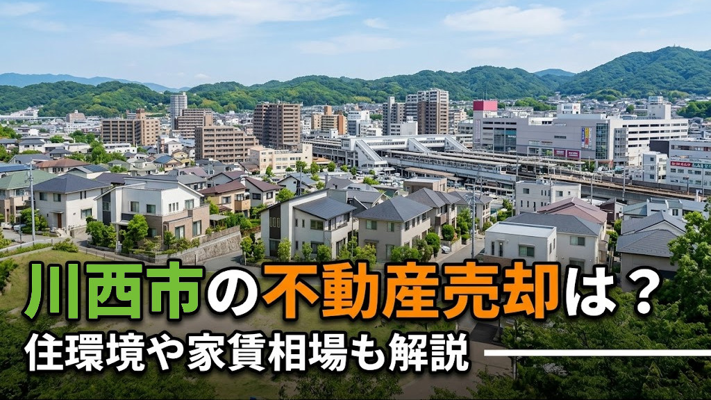 川西市の不動産売却は？住環境や家賃相場も解説の画像