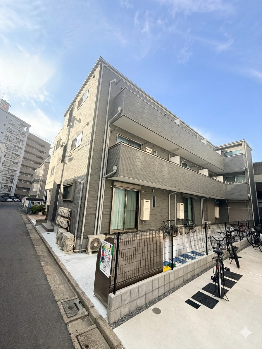 五反野駅徒歩8分12世帯新築アパートの画像