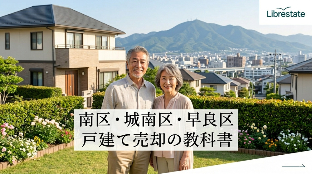 南区・城南区・早良区の戸建て売却｜住み替え・老後資金確保の秘訣の画像