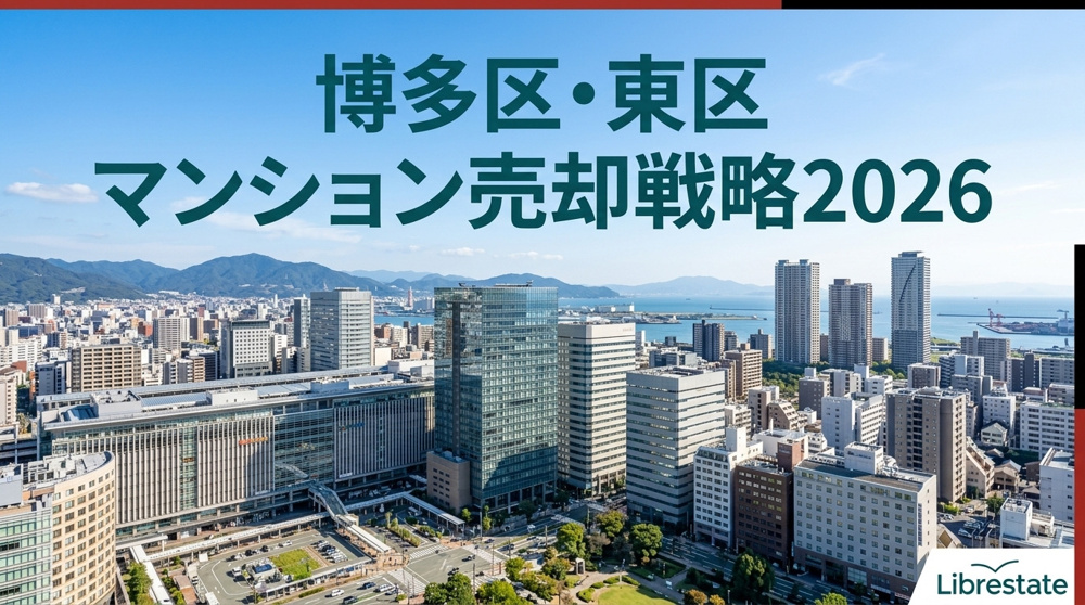 博多区・東区のマンション売却｜再開発の恩恵を最大化し高値で売る秘訣の画像