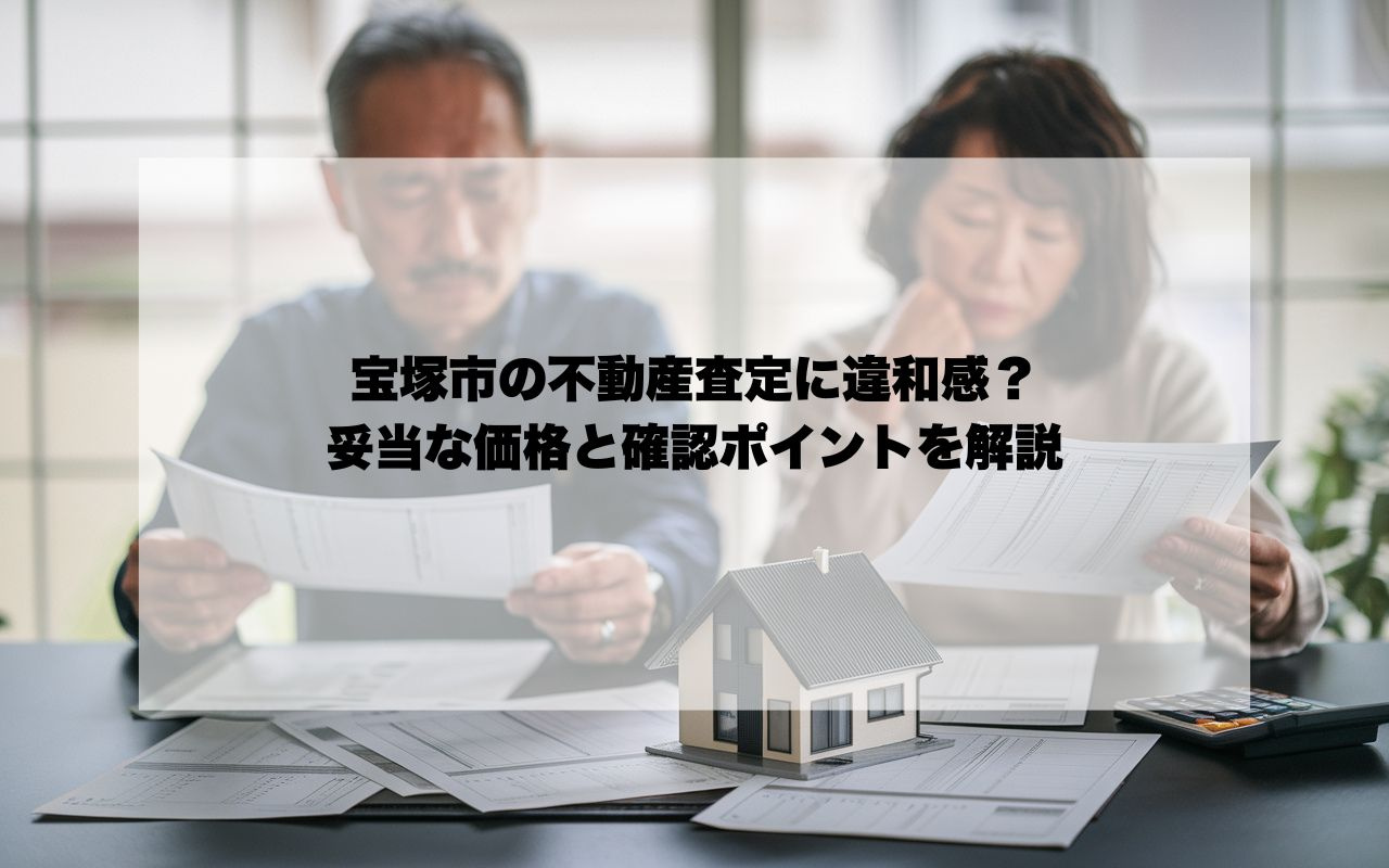 宝塚市の不動産査定に違和感？妥当な価格と確認ポイントを解説の画像