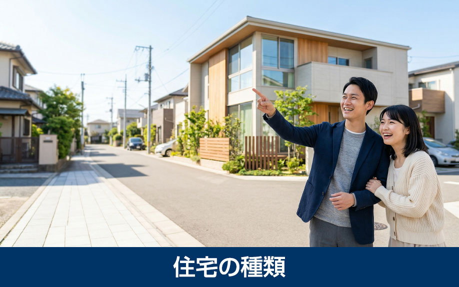 新築一戸建て購入で検討すべき住宅の種類