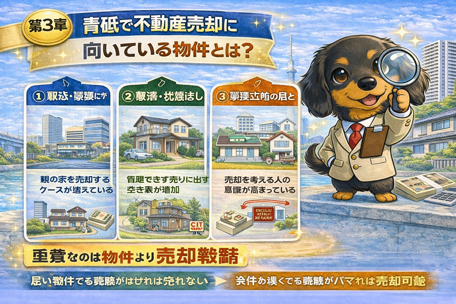 青砥 不動産売却 向いている物件