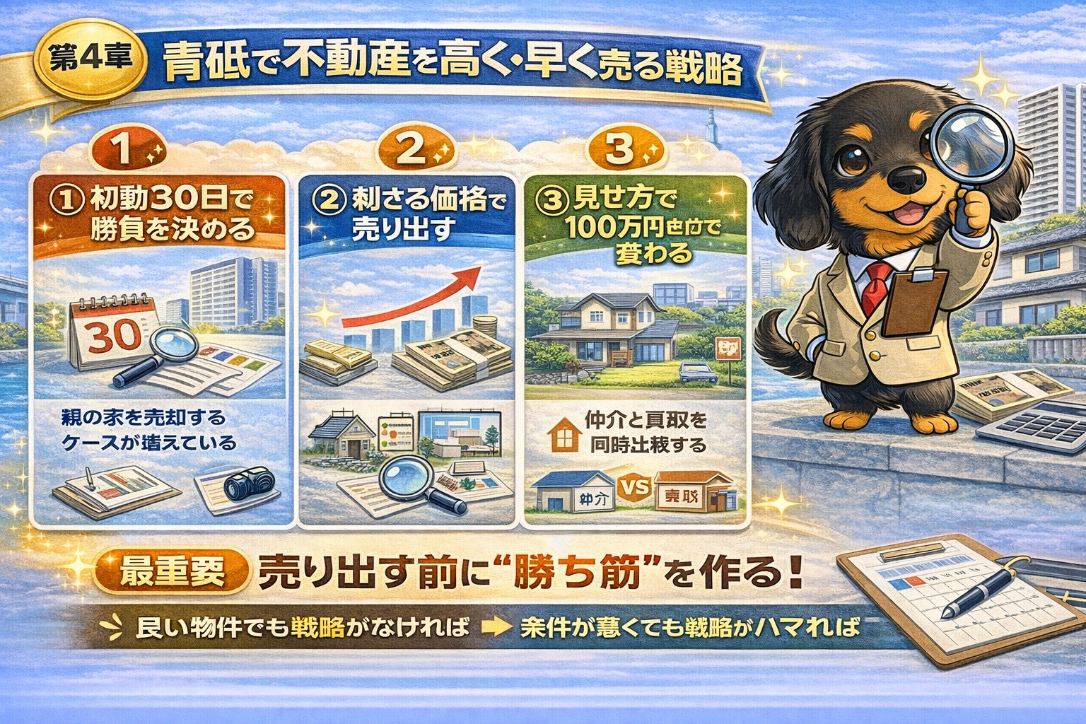 青砥 不動産売却 高く売る戦略