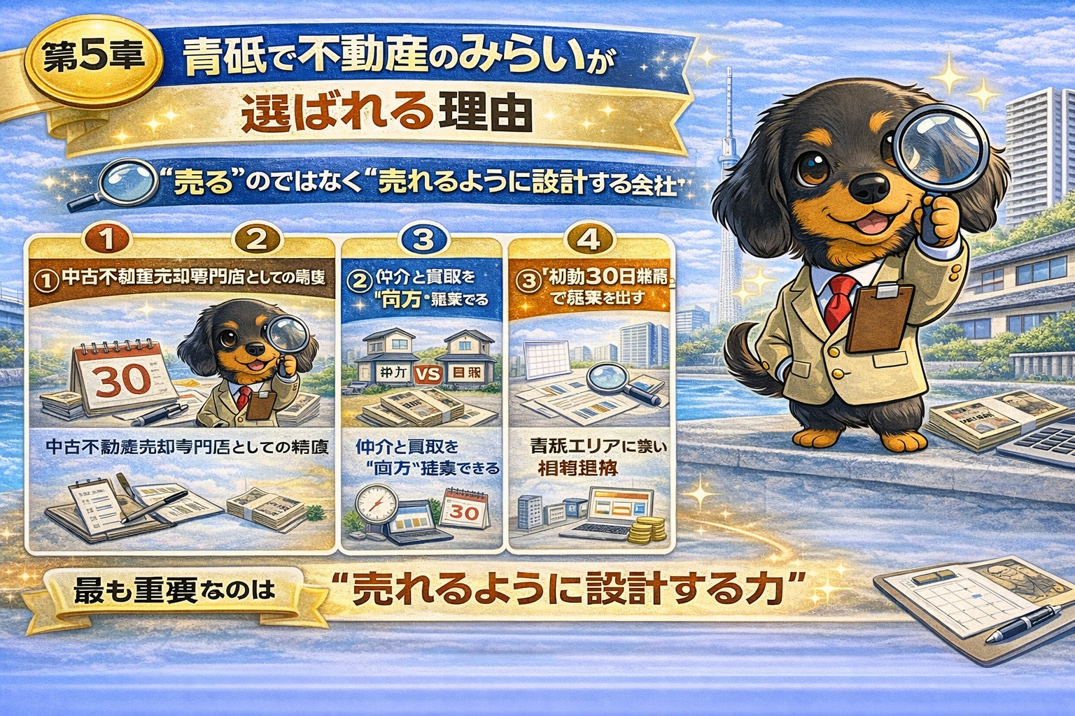 青砥 不動産のみらい 選ばれる理由