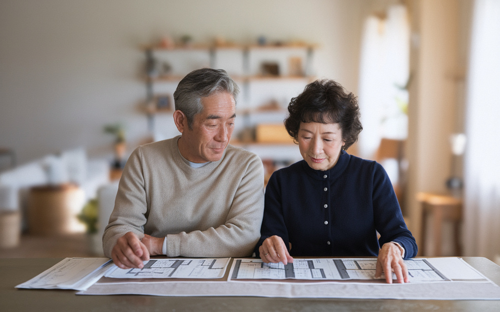 60代夫婦の二人暮らし間取り見直し術！快適な住まいへ変える具体的な考え方の画像