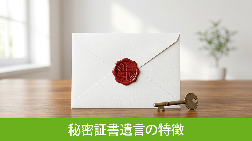 内容を伏せることができる秘密証書遺言の特徴