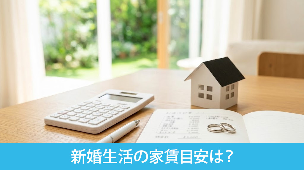 新婚生活の家賃目安は？