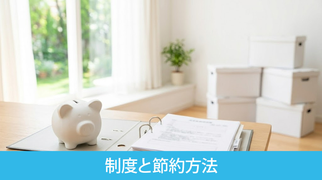 家賃を抑えるための制度と節約方法