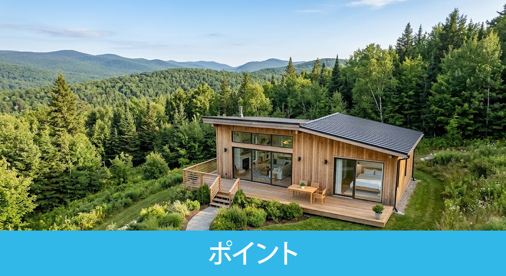 賃貸物件の別荘を選ぶ際のポイント