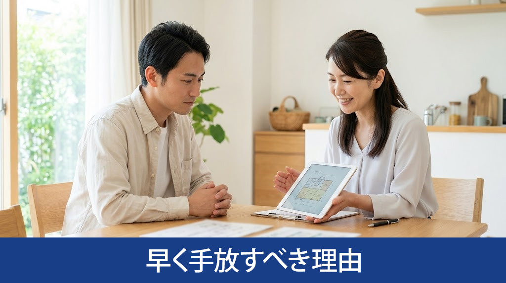 空き家を早く手放すべき理由