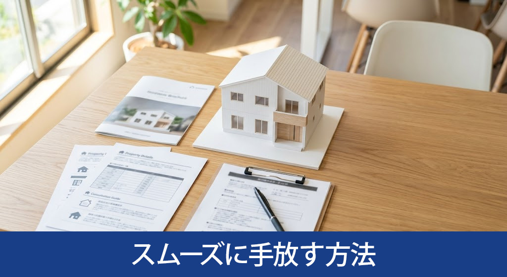 空き家をスムーズに手放す方法