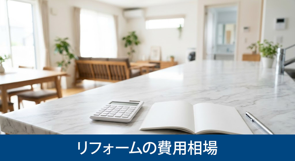 設備別に見る水回りリフォームの費用相場
