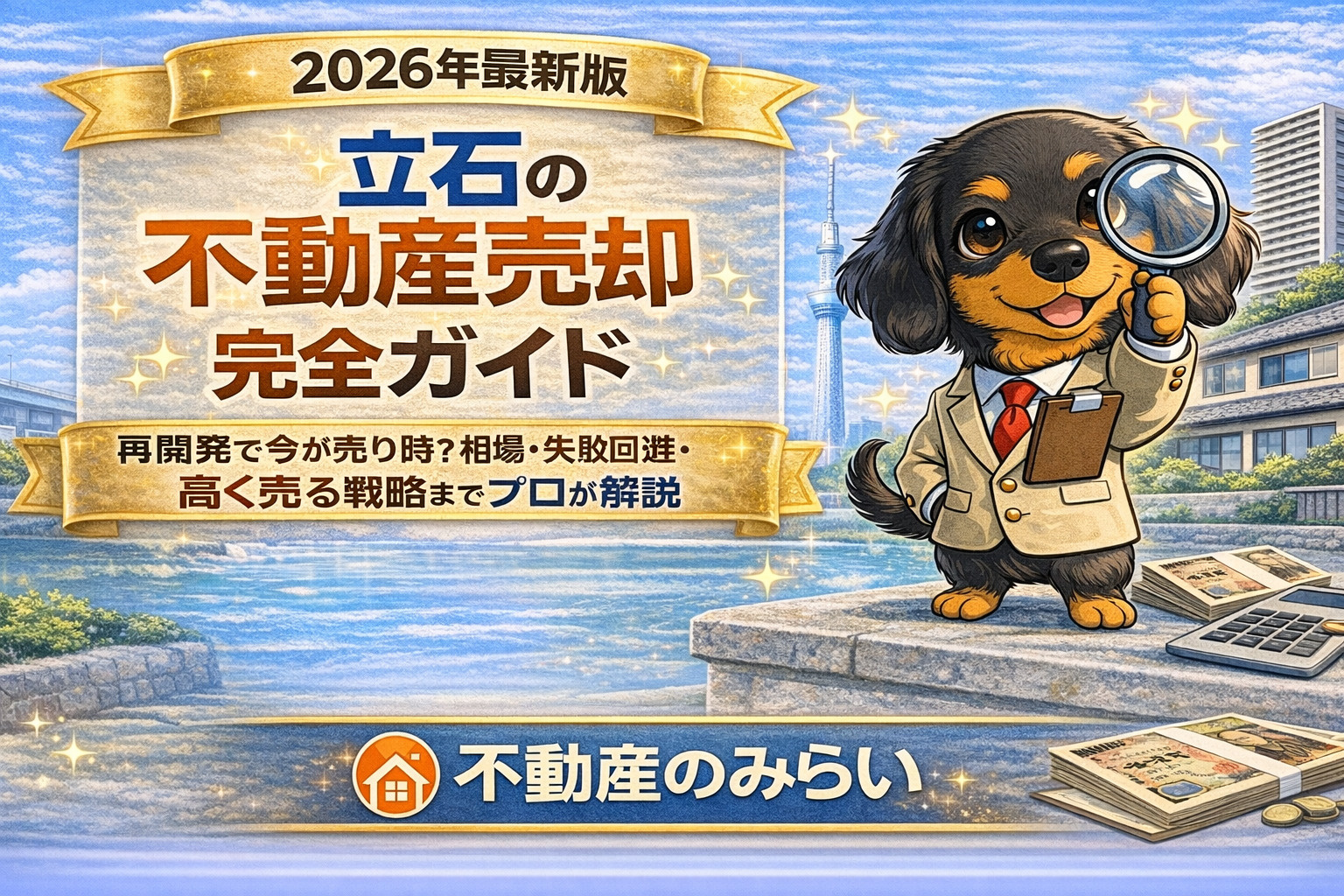 【2026年最新版】立石の不動産売却完全ガイド｜再開発で今が売り時？相場・失敗回避・高く売る戦略までプロが解説｜不動産のみらいの画像