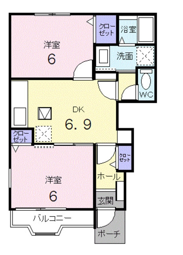 セレッソカミーノA 間取り