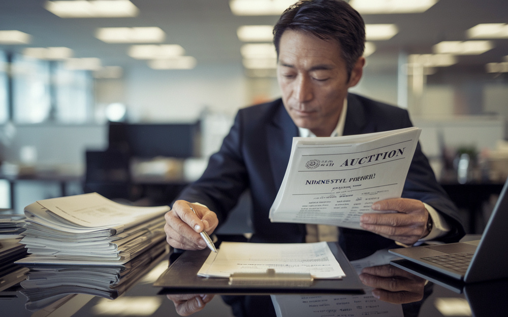 不動産競売の入札方法は難しい？必要書類と流れをやさしく解説の画像