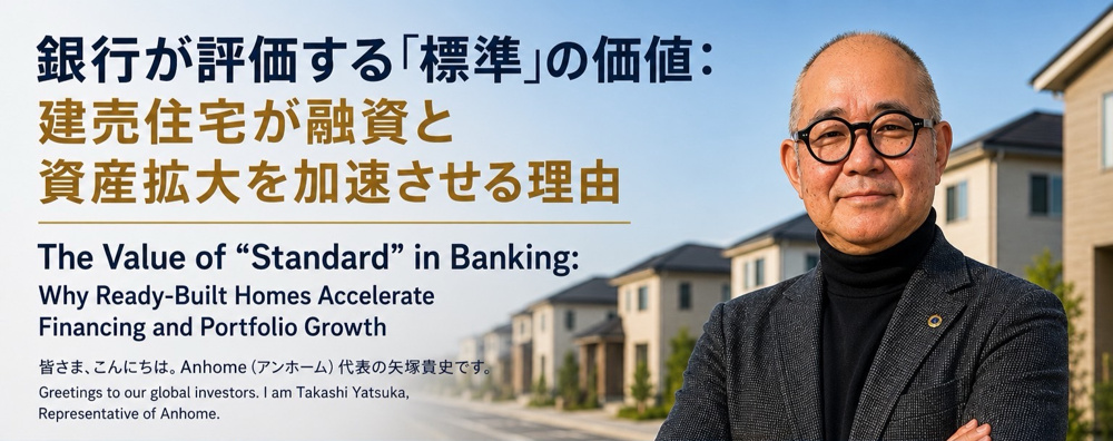 （2026年7月9日）⑤ 銀行が評価する「標準」の価値：建売住宅が融資と資産拡大を加速させる理由の画像