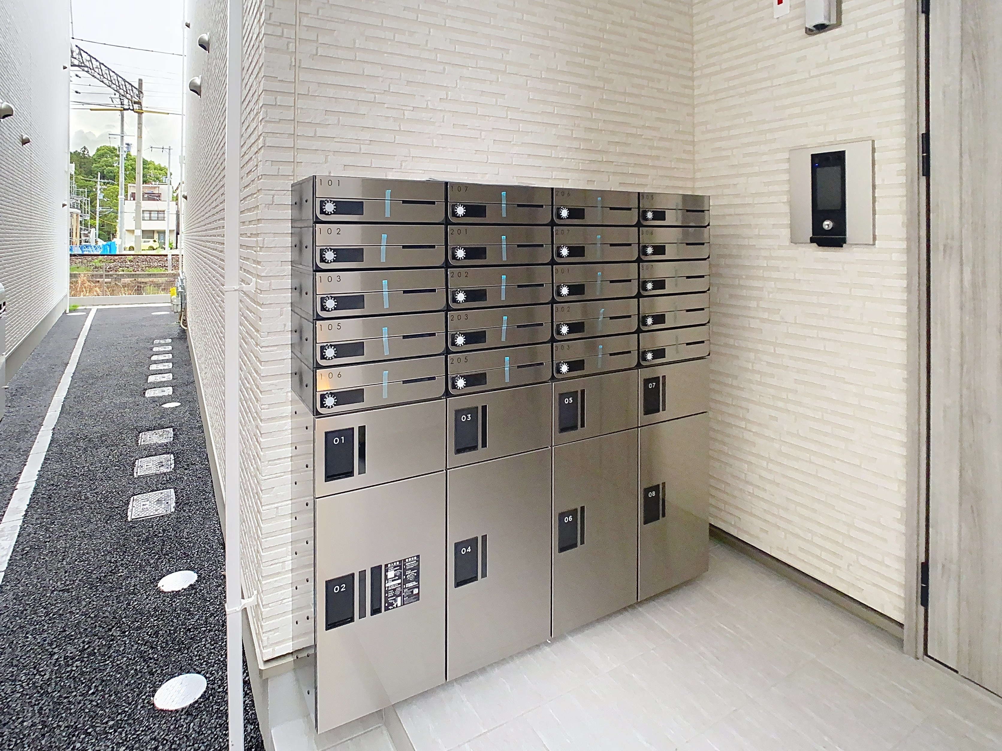 宅配ボックス グランシエル王寺 設備