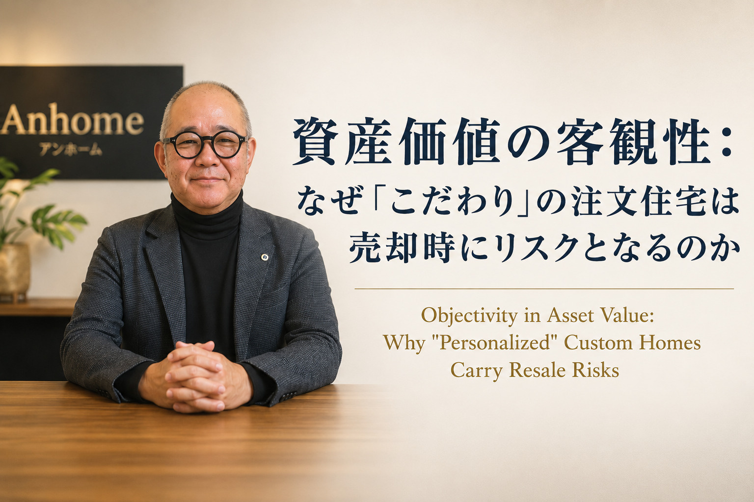 （2026年7月16日）⑧ 資産価値の客観性：なぜ「こだわり」の注文住宅は売却時にリスクとなるのかの画像
