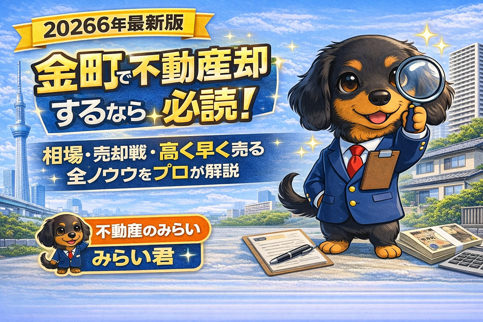 【2026年最新版】金町で不動産売却するなら必読｜相場・売却戦略・高く早く売る全ノウハウをプロが解説｜不動産のみらいの画像
