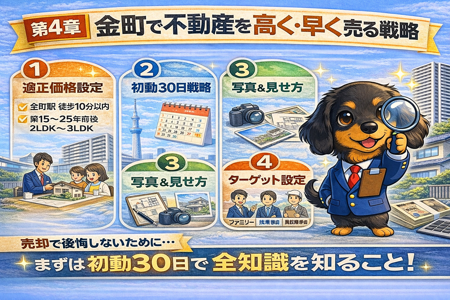 金町で不動産を高く早く売る戦略
