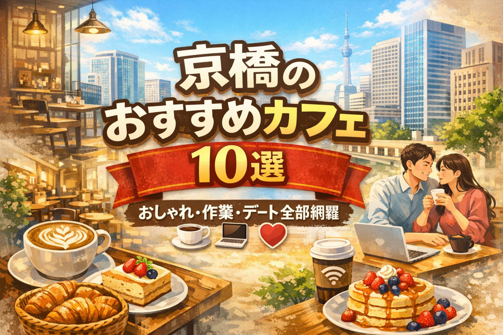 【2026年最新版】京橋のおすすめカフェ10選｜おしゃれ・作業・デート全部網羅☕の画像