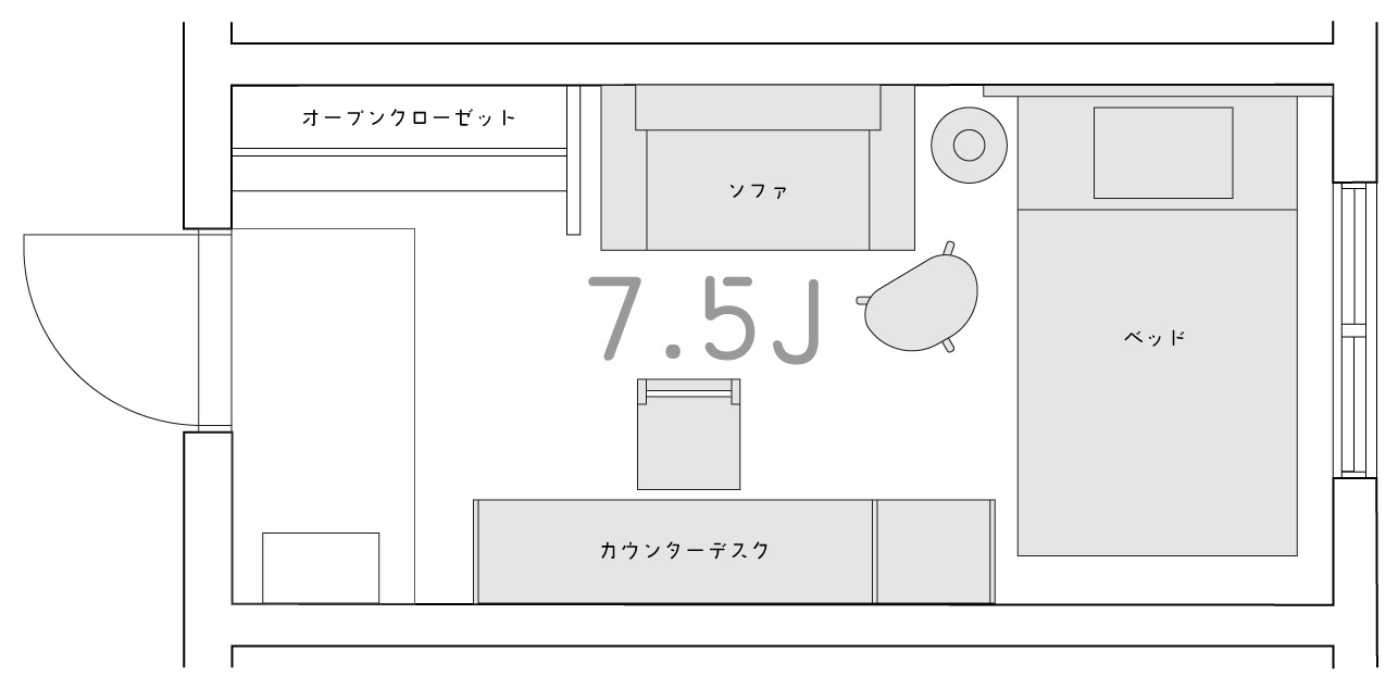 1階南向きタイプ