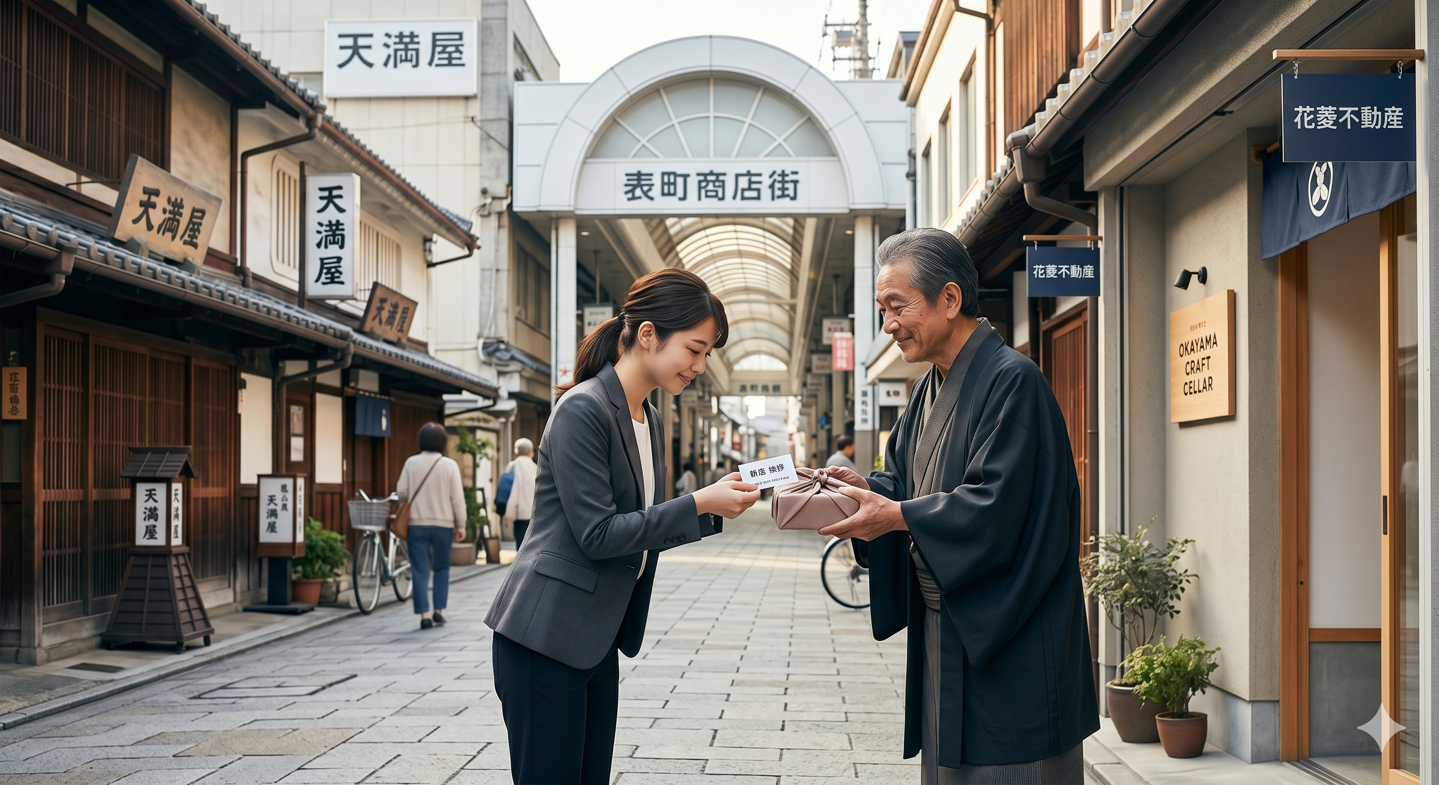 岡山・表町の店舗物件｜歴史ある街で新店を成功させるための近隣対策とはの画像