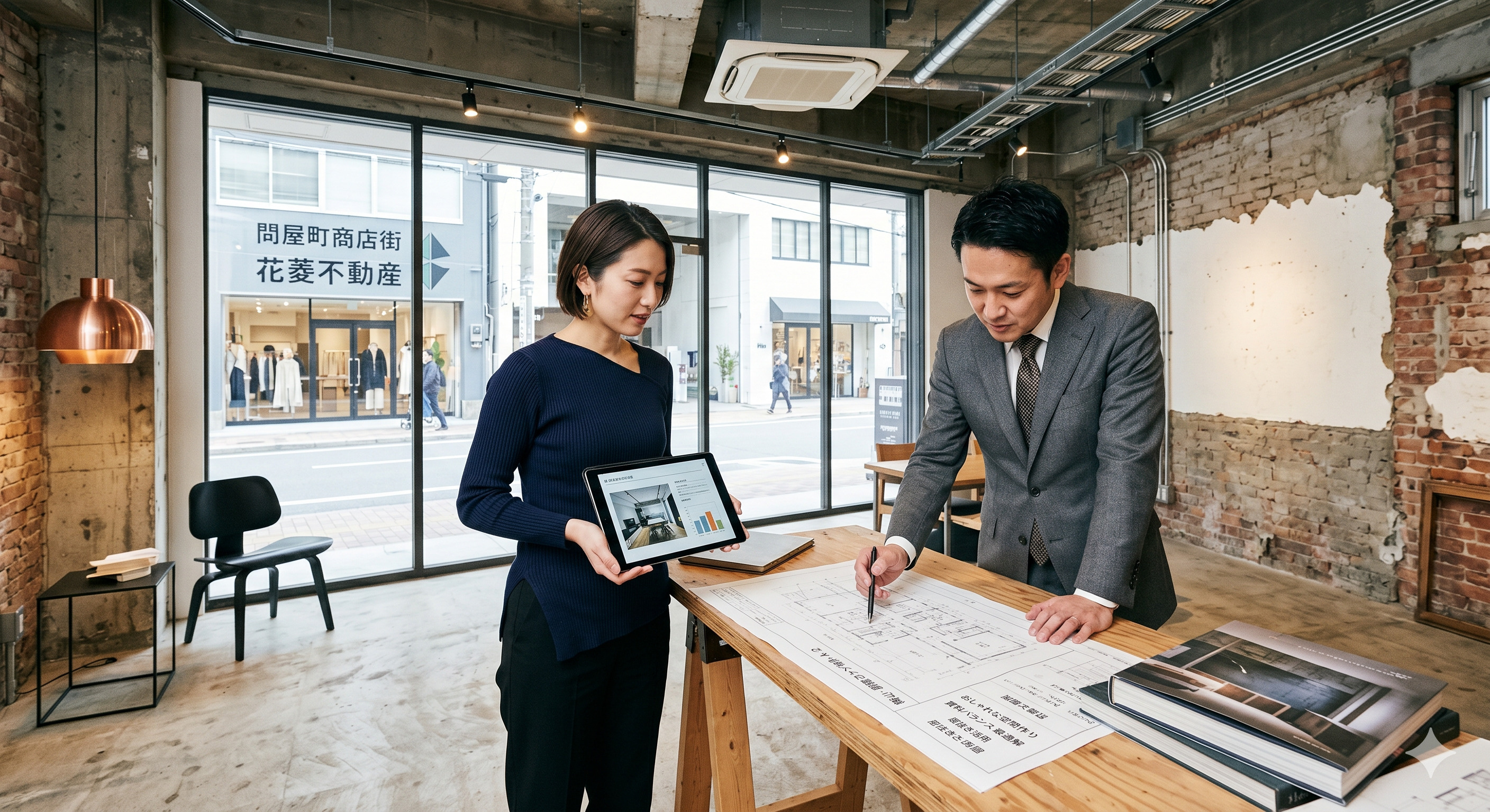 岡山・問屋町のテナント｜おしゃれな空間作りと賃料バランスの最適解の画像
