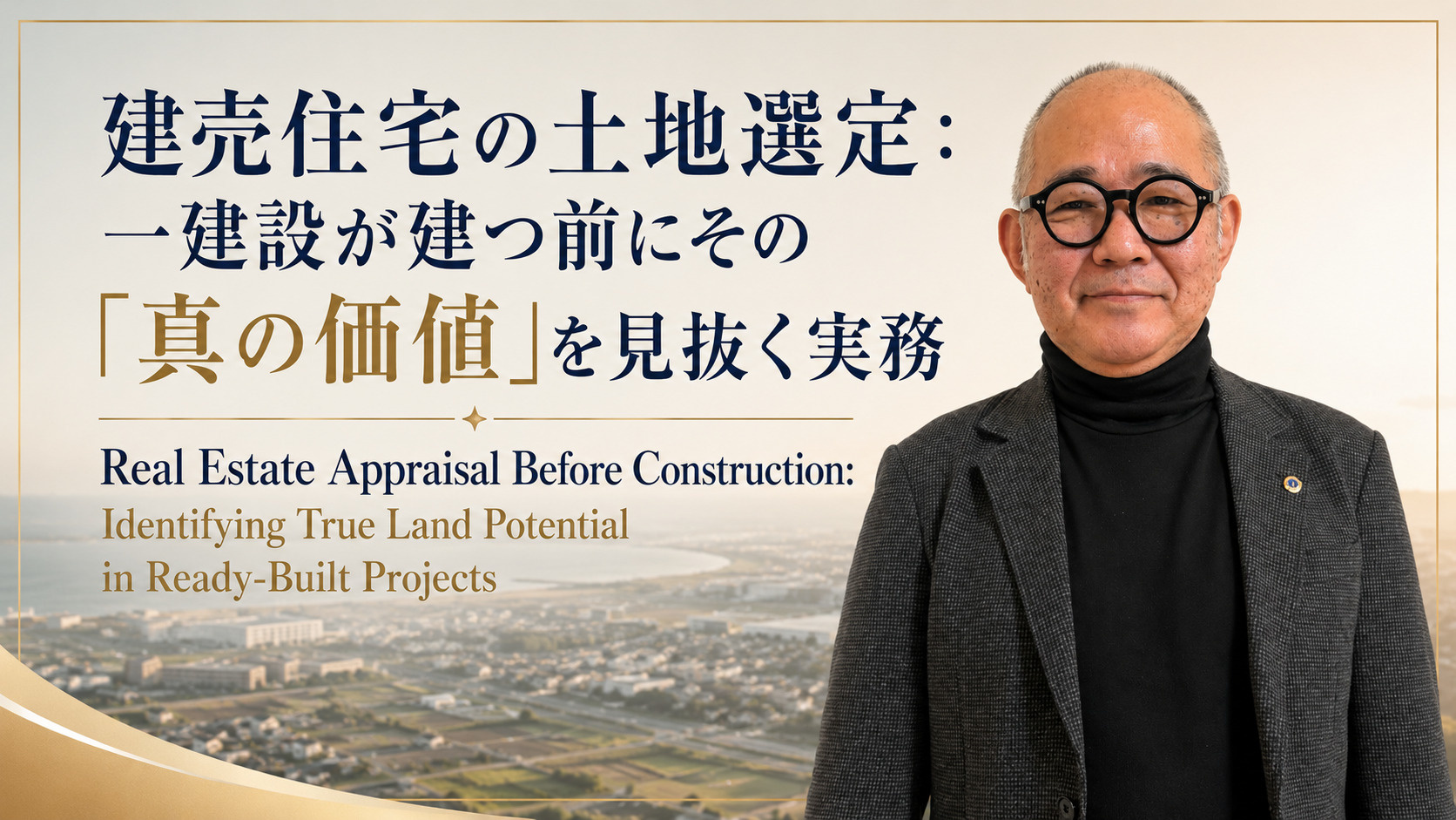 (2026年7月24日)⑫ 建売住宅の土地選定:一建設が建つ前にその「真の価値」を見抜く実務の画像