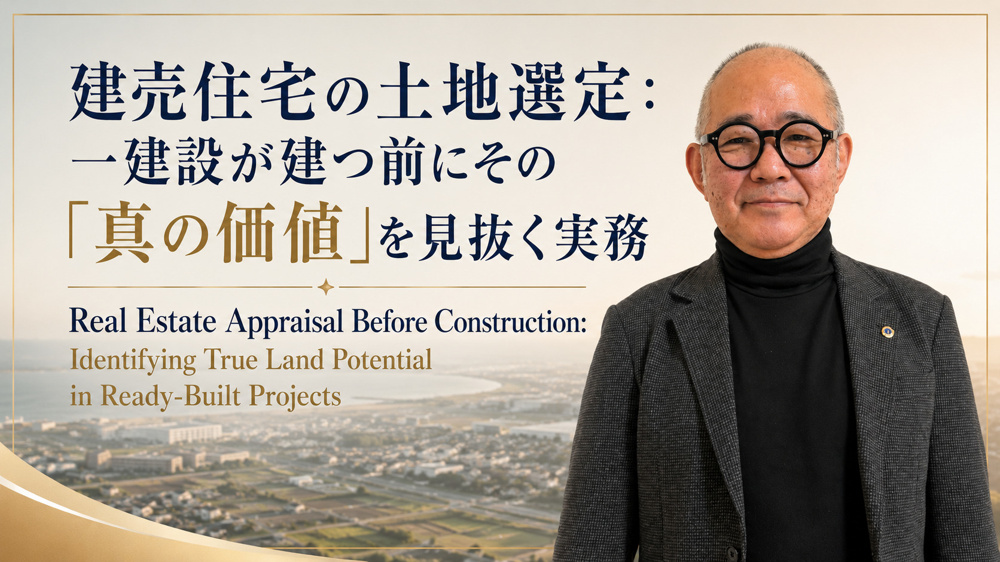 （2026年7月24日）⑫ 建売住宅の土地選定：一建設が建つ前にその「真の価値」を見抜く実務の画像