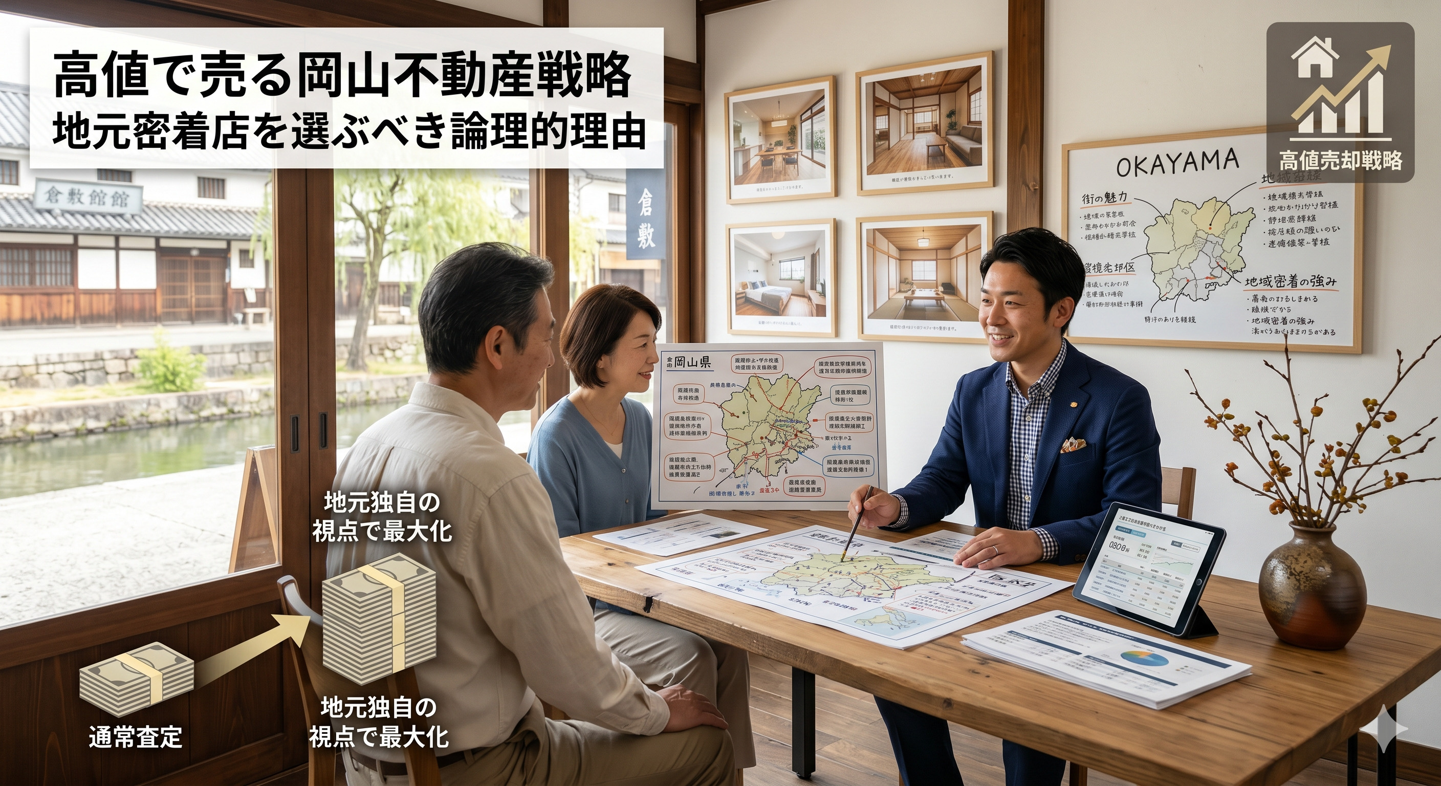 高値で売る岡山不動産戦略 大手ではなく「地元密着店」を選ぶべき論理的理由の画像